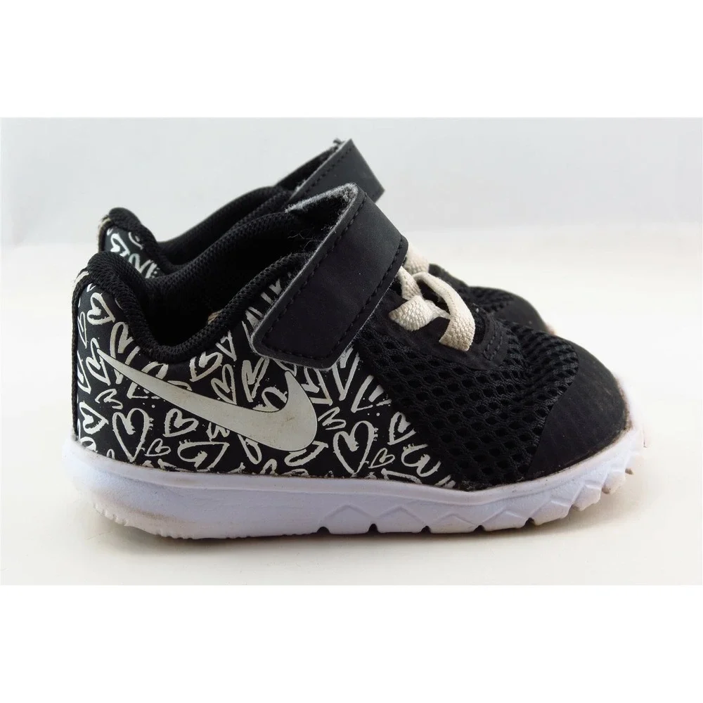 Nike Flex Experience RN 5 Black Fabric Athletic Toddler Unisex Sz 4